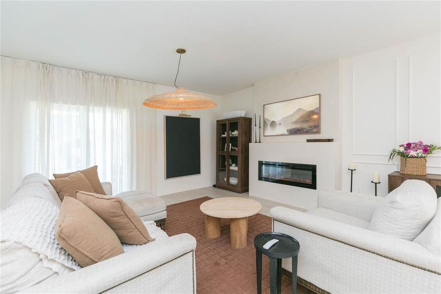 Furnished interior view inside a new home in Angeline, Land O' Lakes (Image 32).