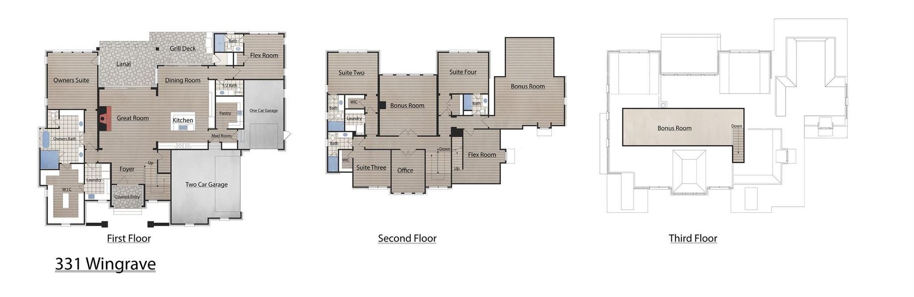 2D floor plan layout of this home in , Charlotte, NC (Image 1). 2D floor plan layout of this home in , Charlotte, NC (Image 1).