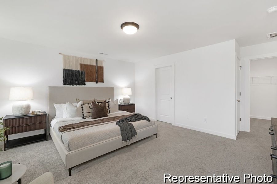 Furnished interior view inside a new home in Reeves Crossing, St. George (Image 15).