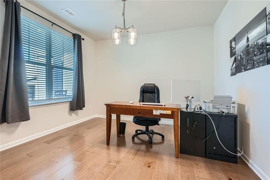 Furnished interior view inside a new home in , Dallas (Image 3).