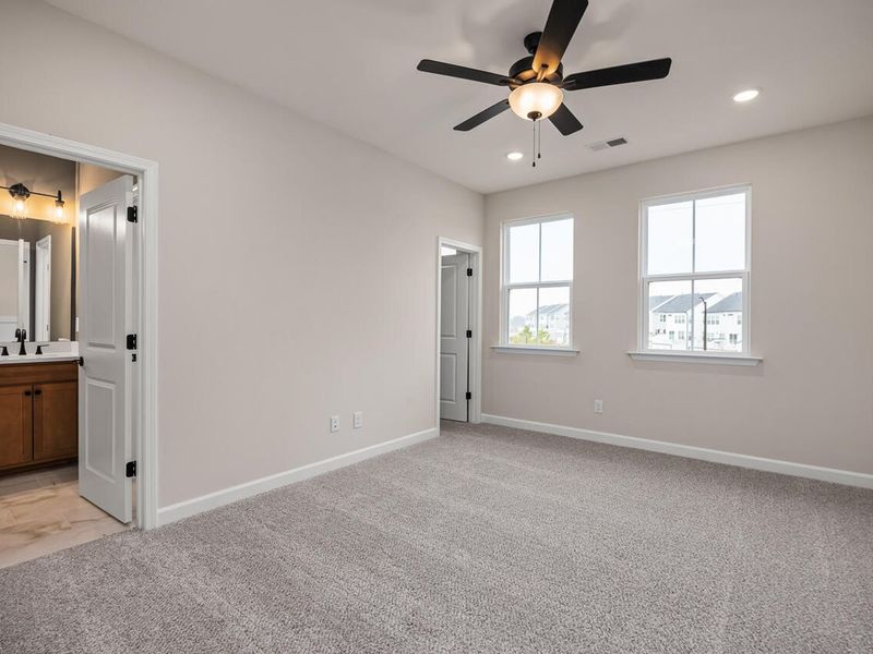 Spacious, unfurnished interior of a new home in Forestville Yard, Knightdale (Image 17).