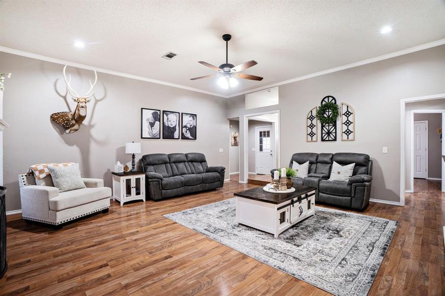 Furnished interior view inside a new home in , Reno (Image 3).