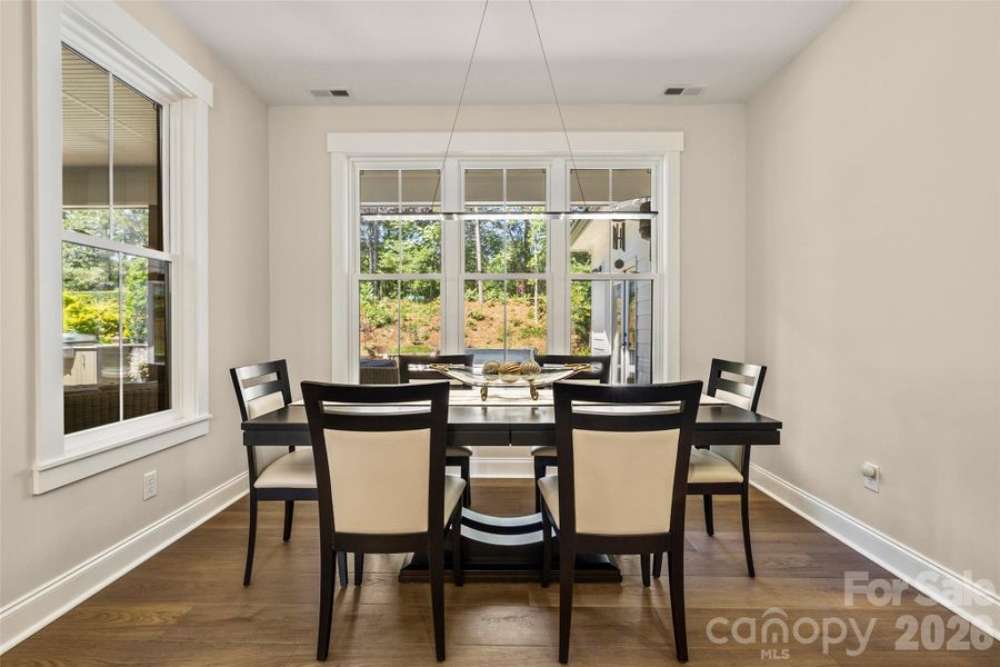 Furnished interior view inside a new home in , Denver (Image 36).