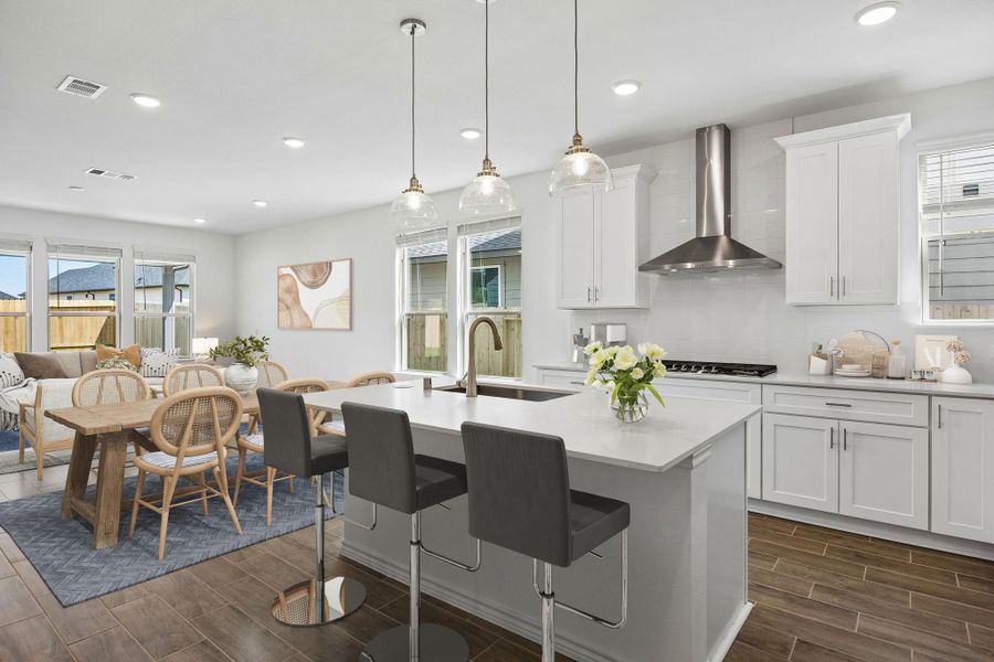 Furnished interior view inside a new home in Montgomery Bend, Montgomery (Image 9).
