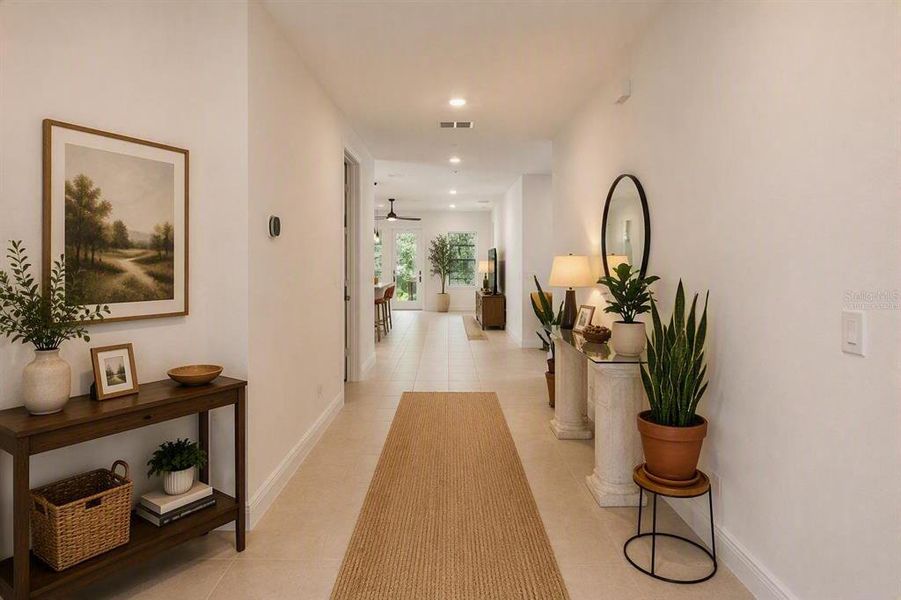 Furnished interior view inside a new home in , Deltona (Image 31).
