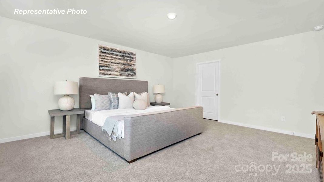 Furnished interior view inside a new home in Villages of Maiden, Maiden (Image 13).