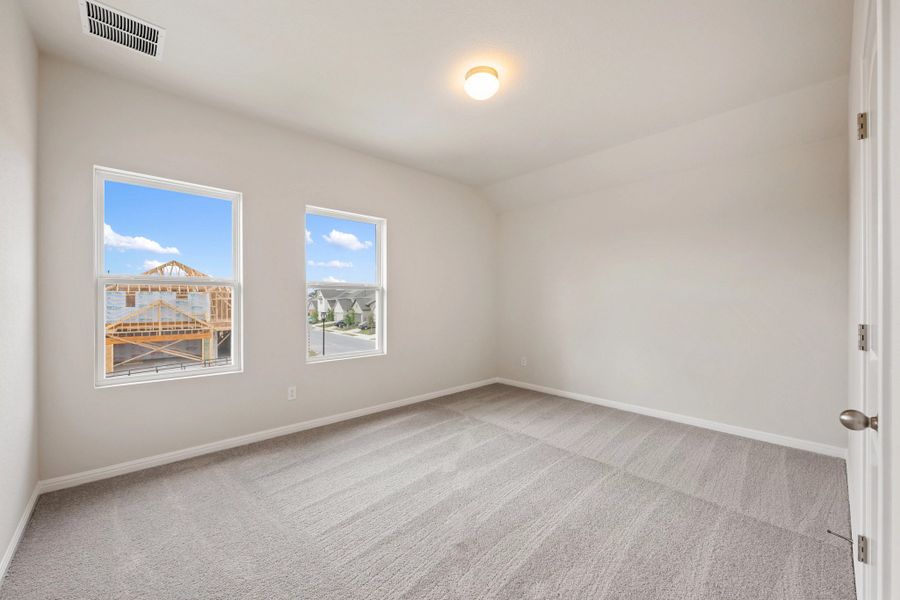 Spacious, unfurnished interior of a new home in The Cottages at La Cima, San Marcos (Image 47).
