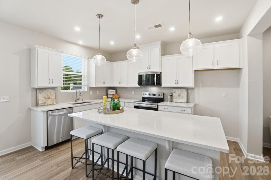 Furnished interior view inside a new home in Arbor Chase, Clover (Image 12).