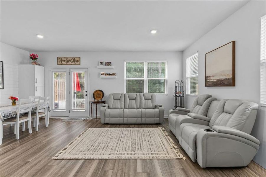 Furnished interior view inside a new home in , Winder (Image 3). Furnished interior view inside a new home in , Winder (Image 3).