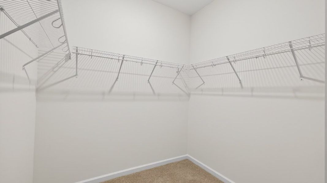 Representative unfurnished interior of a home built from the Cali - Tradition by D.R. Horton in Lawson Glen, Clayton (Image 13).
