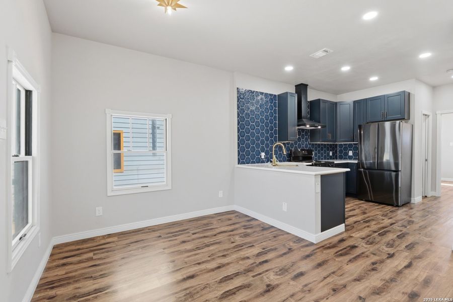 Furnished interior view inside a new home in , San Antonio (Image 7).