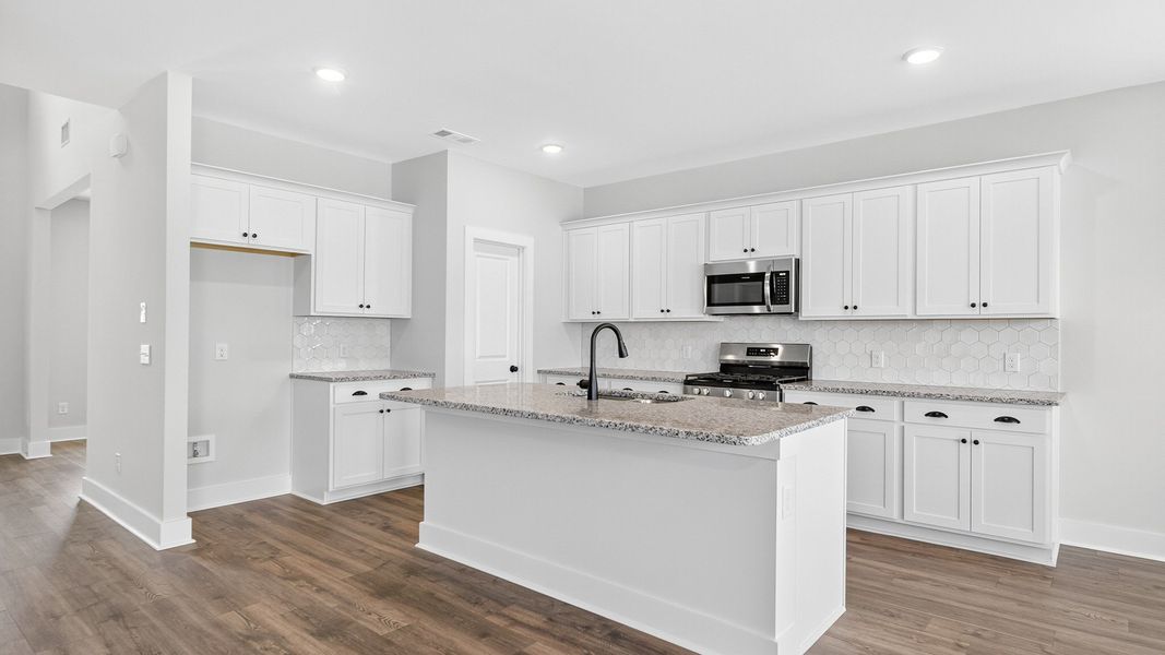 Furnished interior view inside a new home in McClure Farms, Columbia (Image 7).