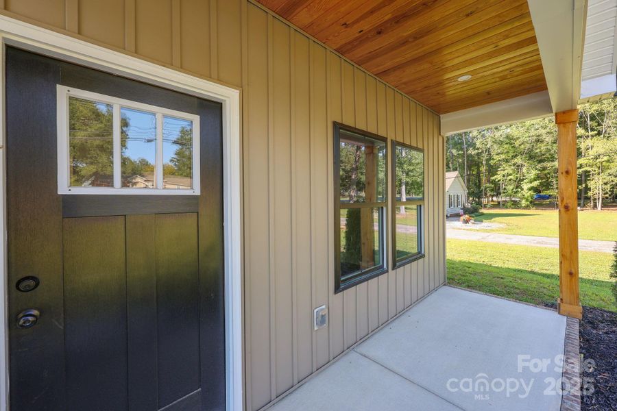 Front Door and Porch