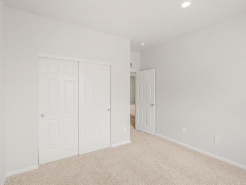 The Kenosha floorplan image taken at a Meritage Homes community in Falcon, CO.