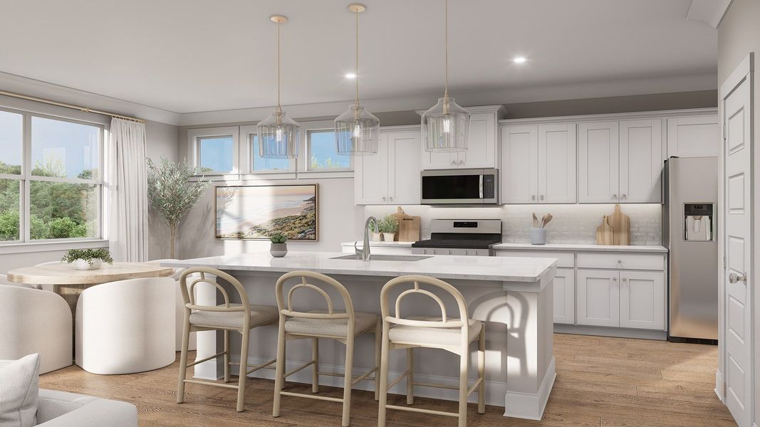 Representative furnished interior of a home built from the BARLOW by D.R. Horton in Rivers Reach, Yemassee (Image 24). Representative furnished interior of a home built from the BARLOW by D.R. Horton in Rivers Reach, Yemassee (Image 24).