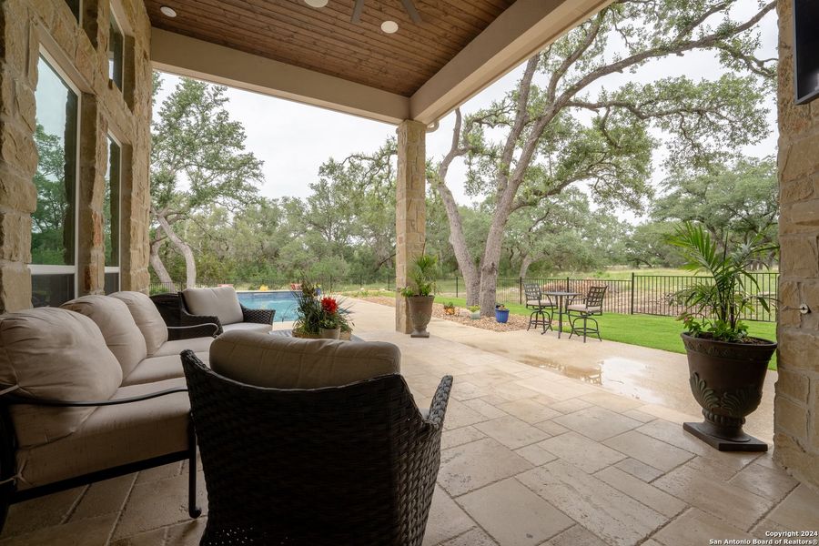 Furnished interior view inside a new home in , Spring Branch (Image 28).