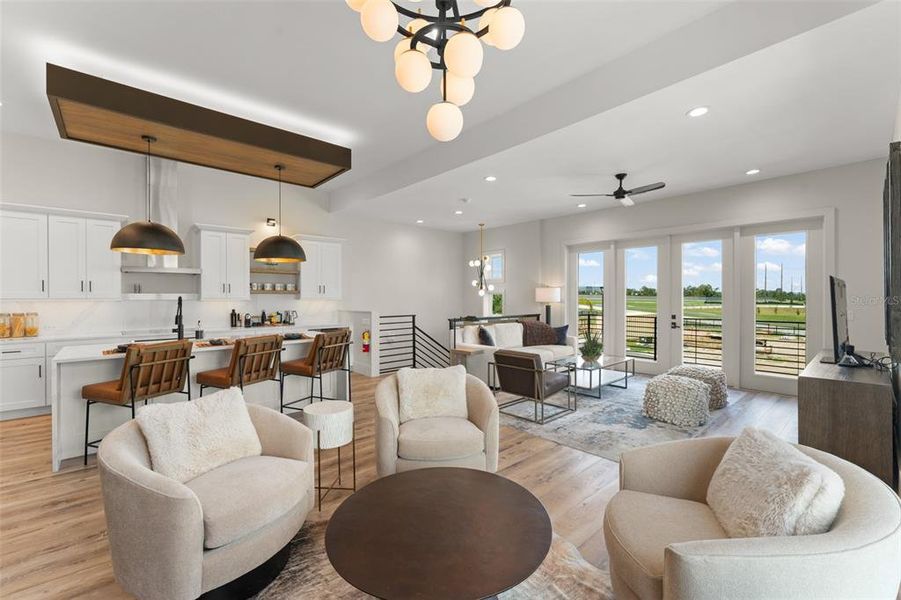 Furnished interior view inside a new home in , Auburndale (Image 18). Furnished interior view inside a new home in , Auburndale (Image 18).