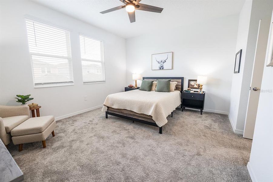 Furnished interior view inside a new home in Golden Orchard: Cottage Collection, Apopka (Image 4).