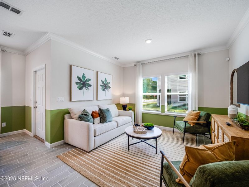 Furnished interior view inside a new home in , St. Augustine (Image 21).