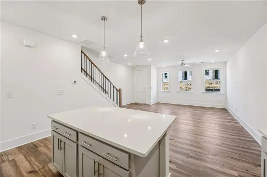 Furnished interior view inside a new home in Park Vue, Atlanta (Image 8). Furnished interior view inside a new home in Park Vue, Atlanta (Image 8).