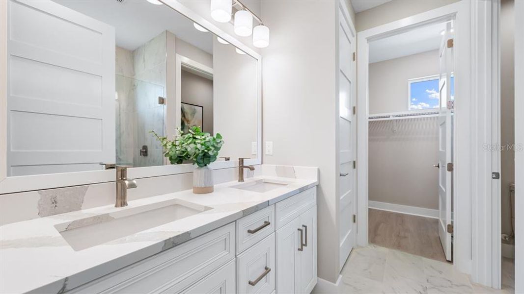Furnished interior view inside a new home in Esplanade at Azario Lakewood Ranch, Lakewood Ranch (Image 39).