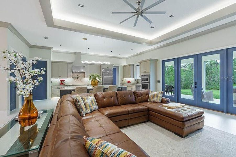 Furnished interior view inside a new home in , Orlando (Image 13). Furnished interior view inside a new home in , Orlando (Image 13).