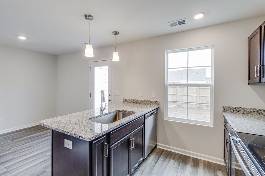 Furnished interior view inside a new home in Astoria, Columbia (Image 10).