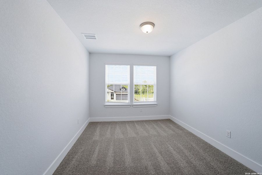 Spacious, unfurnished interior of a new home in Morgan Meadows, San Antonio (Image 16). Spacious, unfurnished interior of a new home in Morgan Meadows, San Antonio (Image 16).