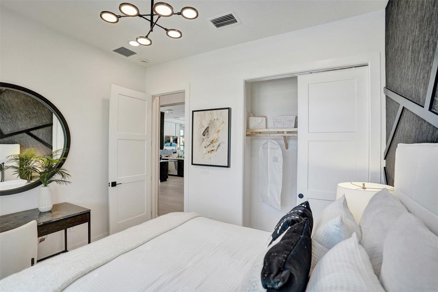 Furnished interior view inside a new home in Esprit at Avenir, Palm Beach Gardens (Image 14).