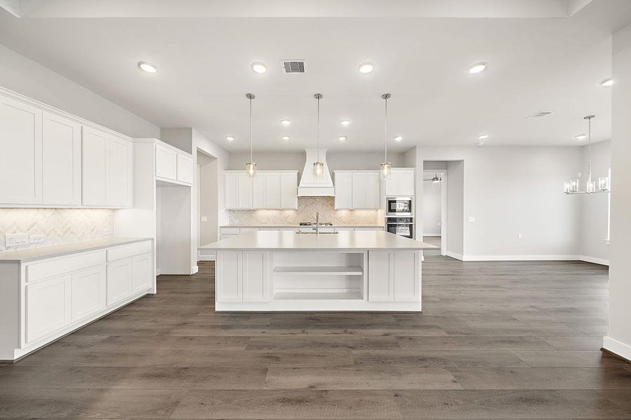 Representative furnished interior of a home built from the Dogwood by Caldwell Homes in The Highlands, Porter (Image 8). Representative furnished interior of a home built from the Dogwood by Caldwell Homes in The Highlands, Porter (Image 8).