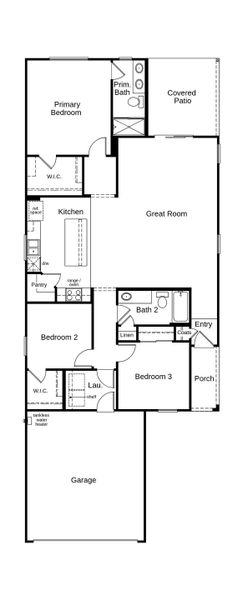 2D floor plan layout of this home in Mirador Ridge Blossom, Tucson, AZ (Image 2). 2D floor plan layout of this home in Mirador Ridge Blossom, Tucson, AZ (Image 2).