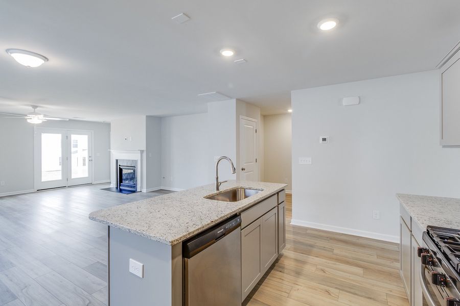 Furnished interior view inside a new home in Winston Point, Gilbert (Image 7).