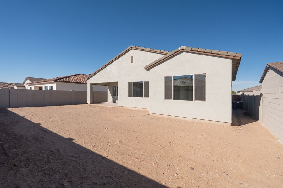 Exterior details and patio area of a home in Soleo, San Tan Valley (Image 3). Exterior details and patio area of a home in Soleo, San Tan Valley (Image 3).