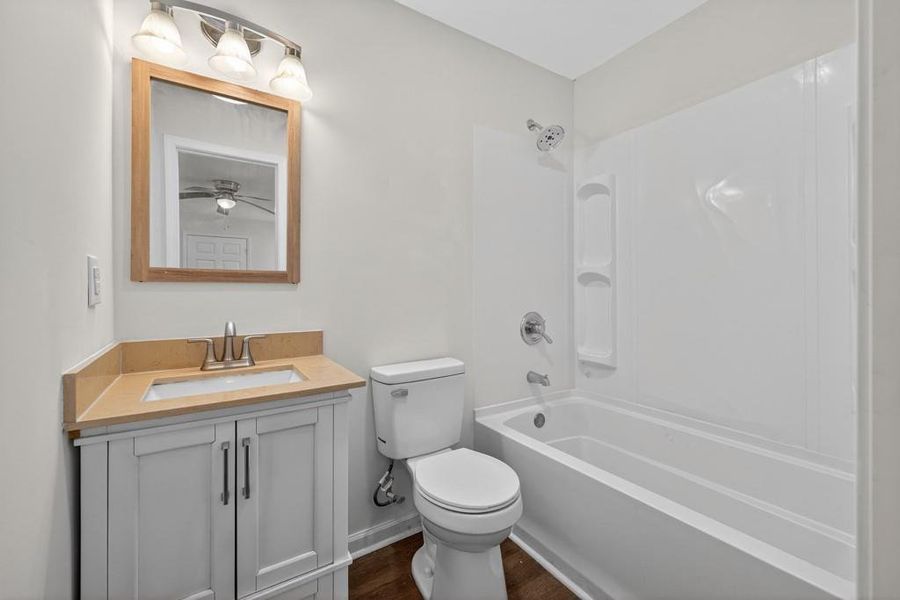 Furnished interior view inside a new home in , Oxford (Image 4).