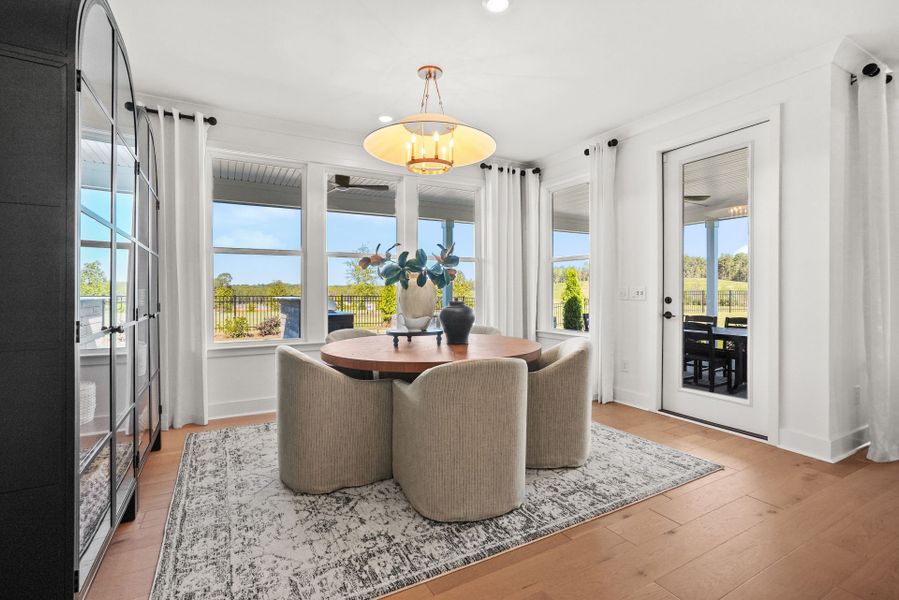 Representative furnished interior of a home built from the Renown by Del Webb in Del Webb Carolina Ridge, Midland (Image 49).