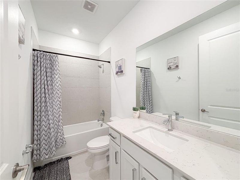 Furnished interior view inside a new home in , Palm Bay (Image 18). Furnished interior view inside a new home in , Palm Bay (Image 18).