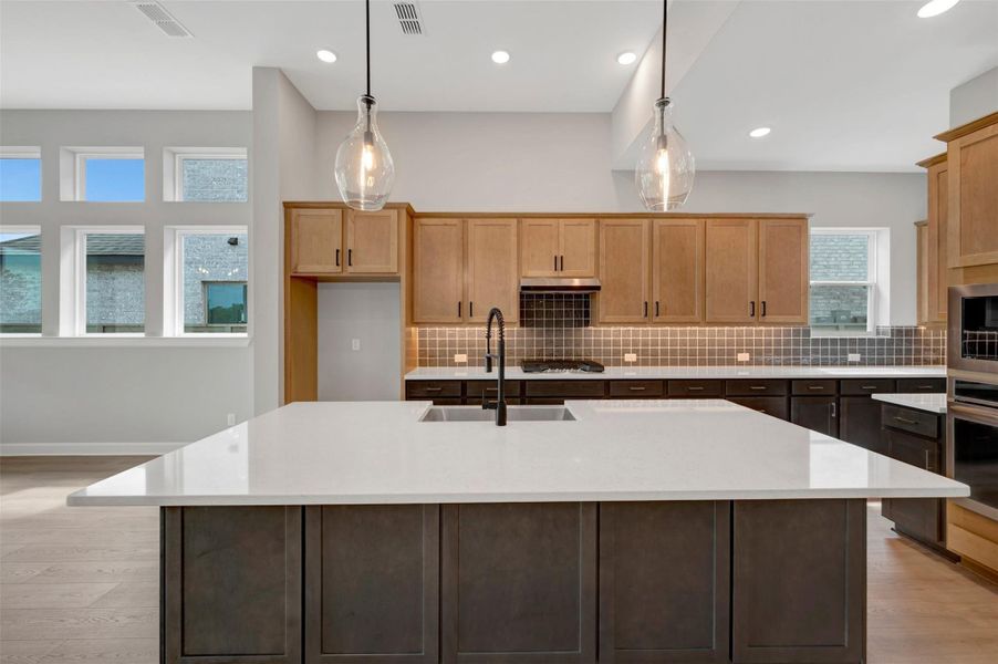 Furnished interior view inside a new home in Pomona - Reserve Collection, Manvel (Image 16).