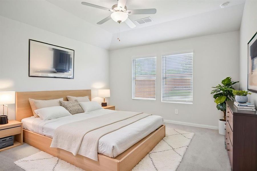 Furnished interior view inside a new home in Westmoor, Sherman (Image 8).