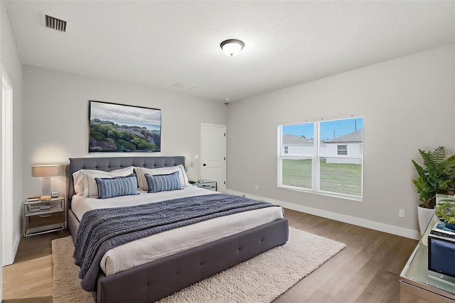 Furnished interior view inside a new home in , Palm Bay (Image 10). Furnished interior view inside a new home in , Palm Bay (Image 10).