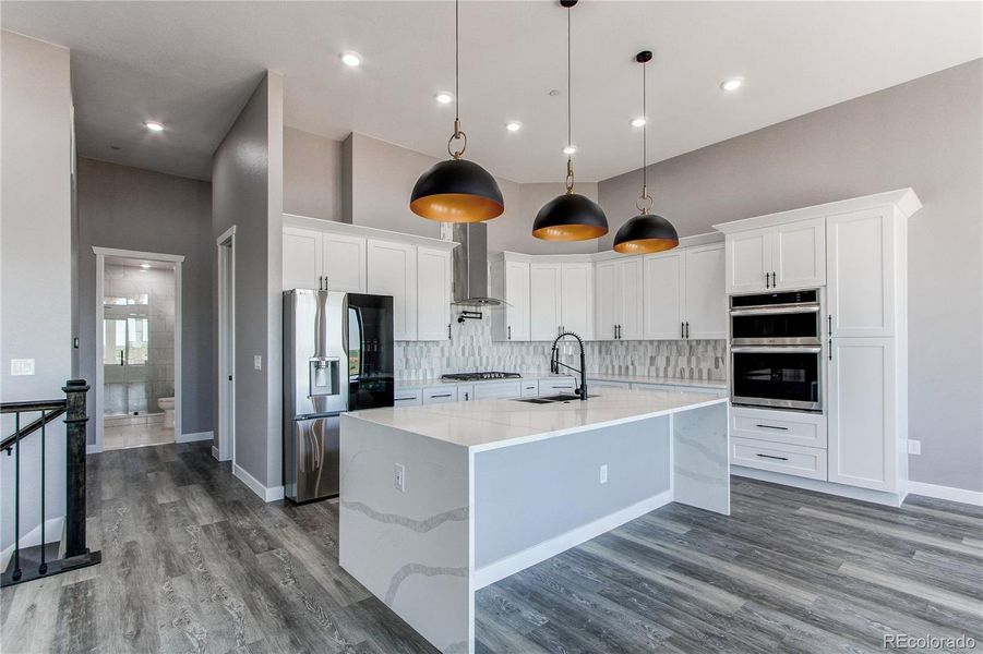 Furnished interior view inside a new home in , Strasburg (Image 17).