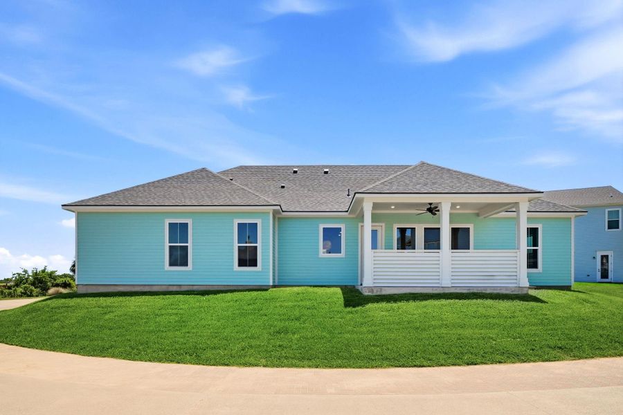 Exterior details and patio area of a home in , Galveston (Image 24). Exterior details and patio area of a home in , Galveston (Image 24).