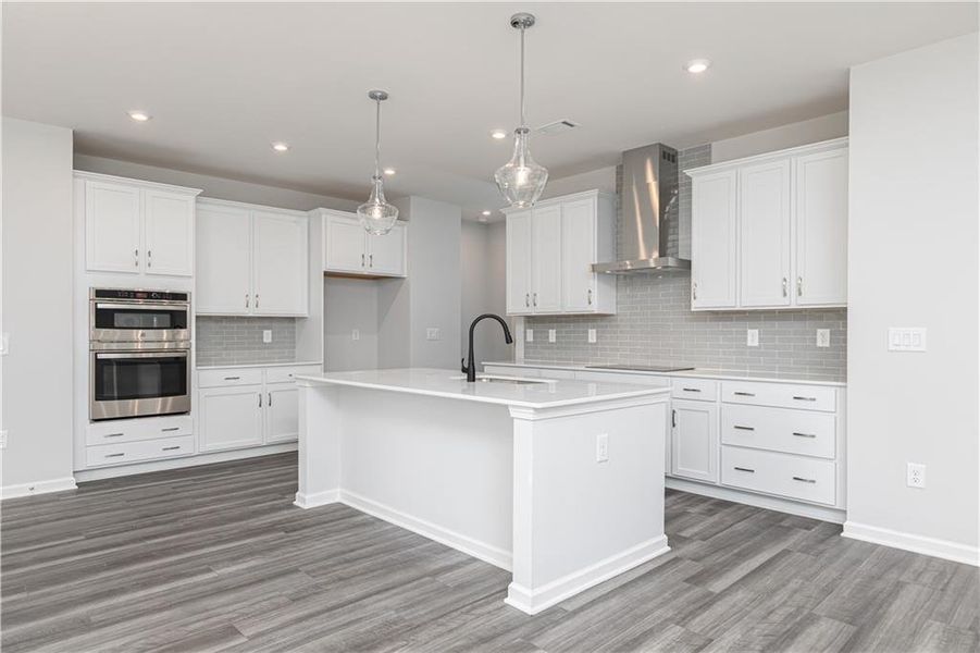 Furnished interior view inside a new home in Rhodes Glen, Lawrenceville (Image 5).