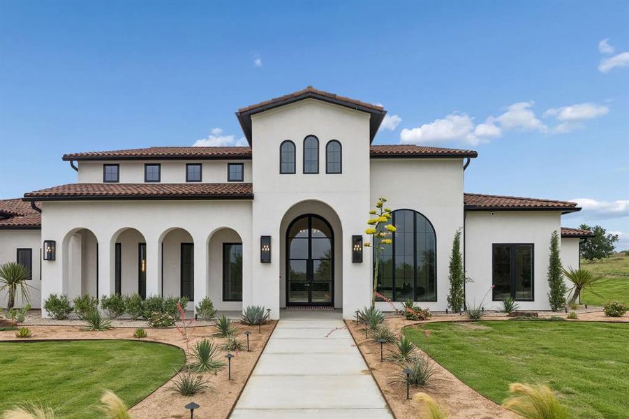 Front exterior of a new home in , Weatherford, TX, highlighting curb appeal (Image 1). Front exterior of a new home in , Weatherford, TX, highlighting curb appeal (Image 1).