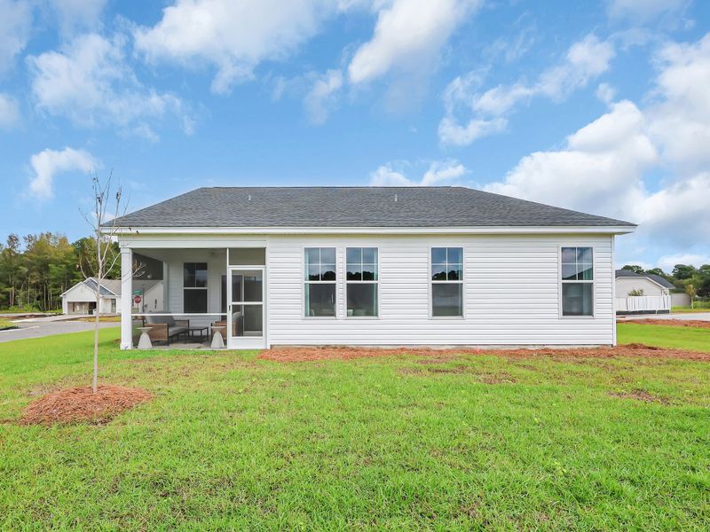 Representative exterior details of a home built from the Courtland II by Great Southern Homes in Westwood Reserve, Conway (Image 29).