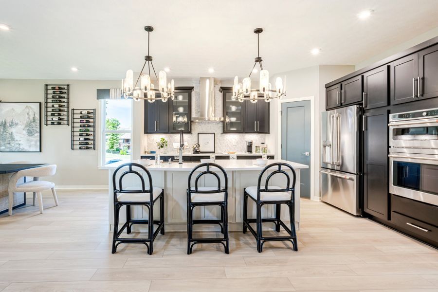 Representative furnished interior of a home built from the Blair by Fischer Homes in Twin Lakes, Hoschton (Image 44).