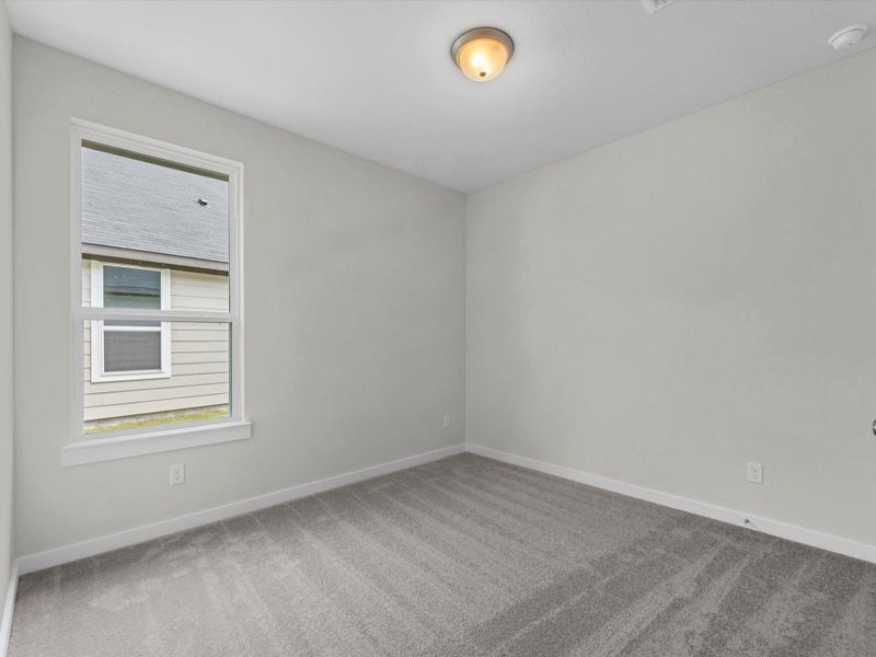 Spacious, unfurnished interior of a new home in Mason Woods, Cypress (Image 12).