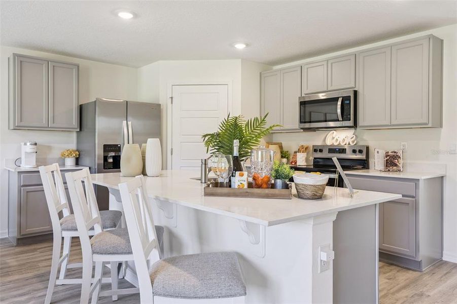 Furnished interior view inside a new home in Hamilton Bluff, Haines City (Image 13).