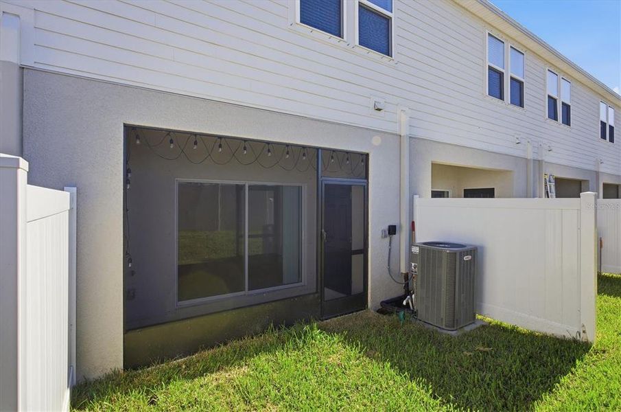 Exterior details and patio area of a home in , Sarasota (Image 23).