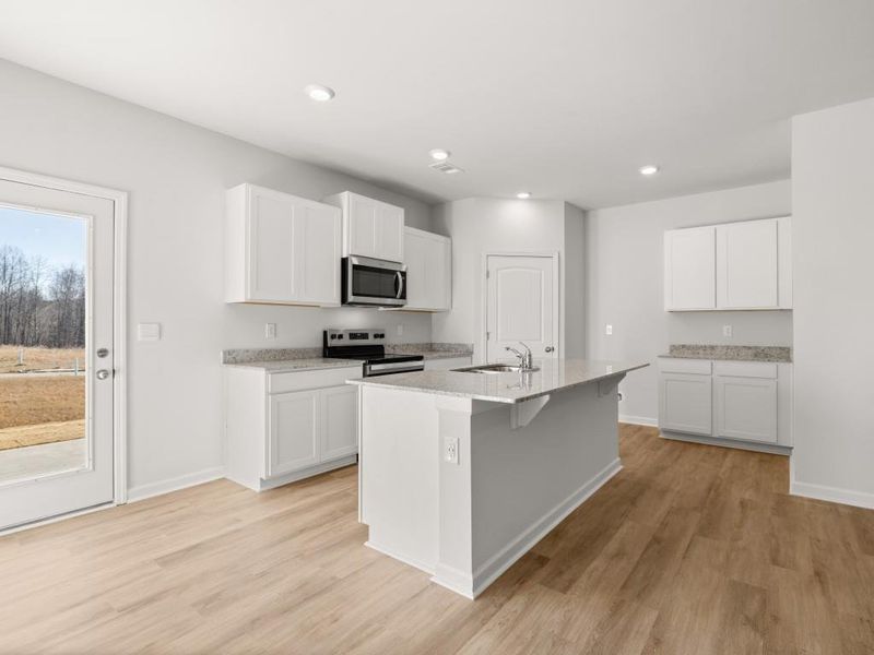 Furnished interior view inside a new home in Rolling Meadows, Jasper (Image 4).