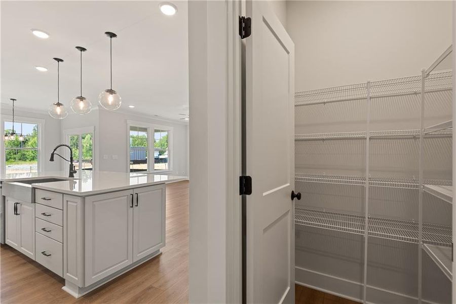 Furnished interior view inside a new home in , Loganville (Image 7).